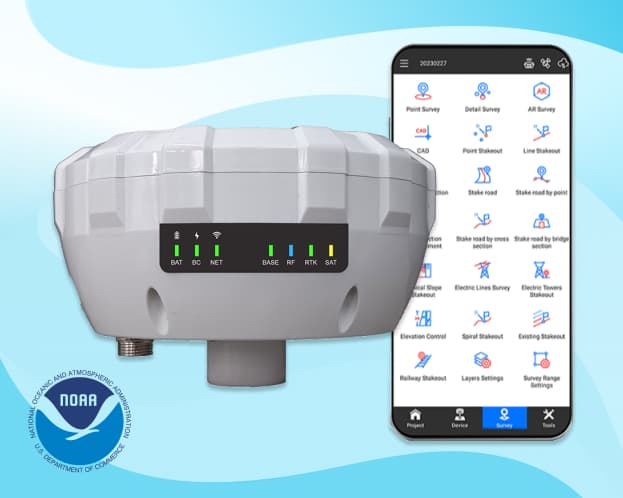 GNSS Receptor X5 + SurPad App